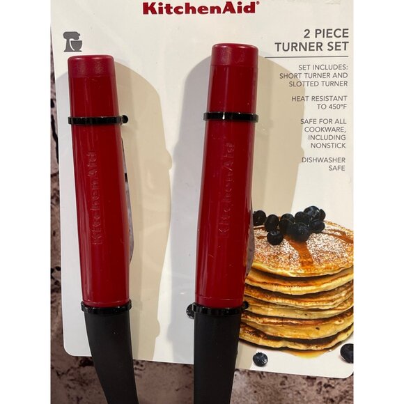 KITCHENAID Slotted Turner & Short Turner Model # KQ359OHERA VHTF 2Pc. Tool Set - Picture 2 of 3